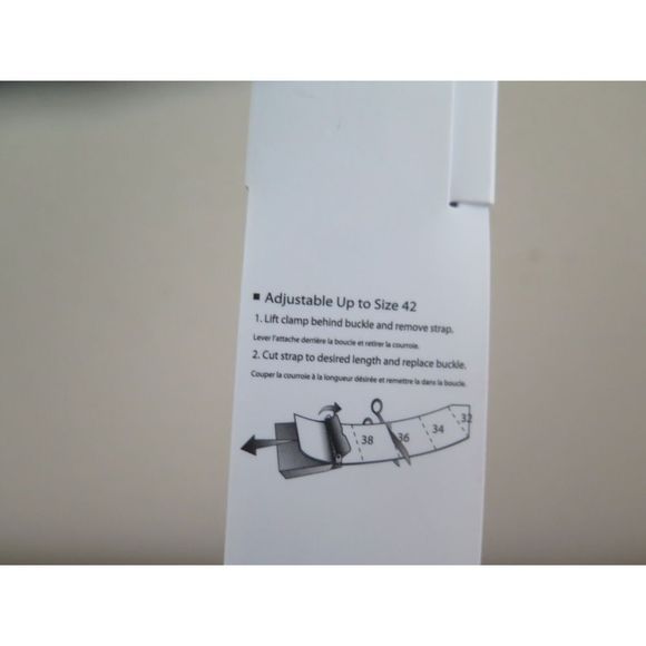 Nike Golf 11235616 72243 Men's O/S University Red Adjustable Knit Web Belt - Picture 5 of 8